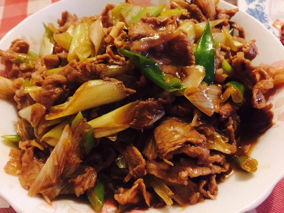 葱爆羊肉