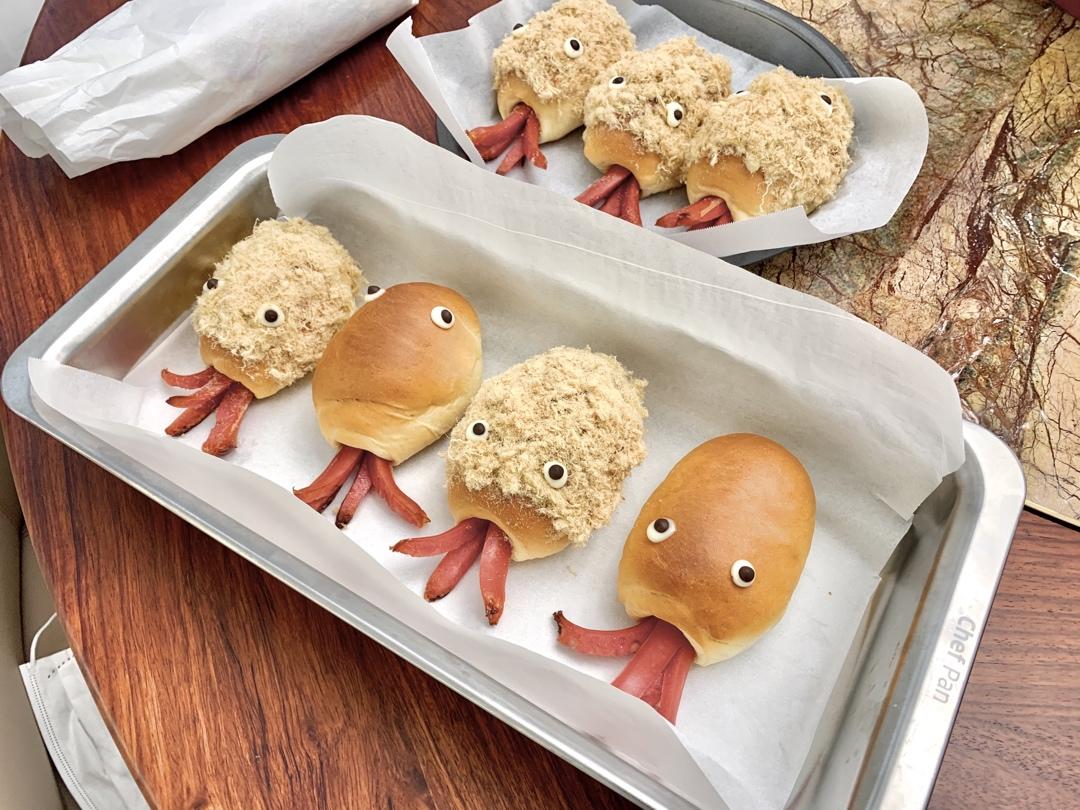 超可爱章鱼面包