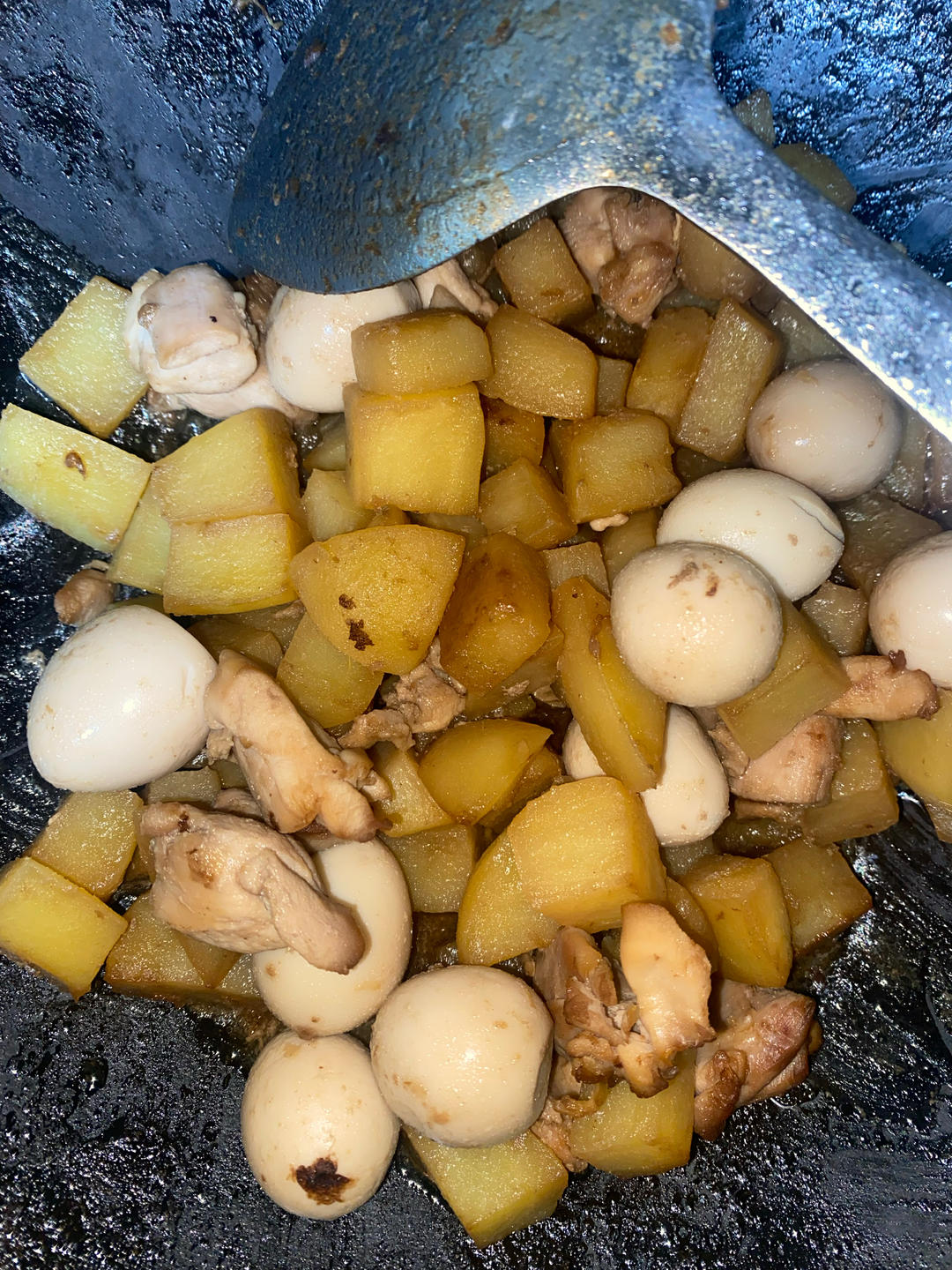 一道怎么做都好吃的干煎土豆鸡丁（红烧，咖喱，椒盐，孜然）