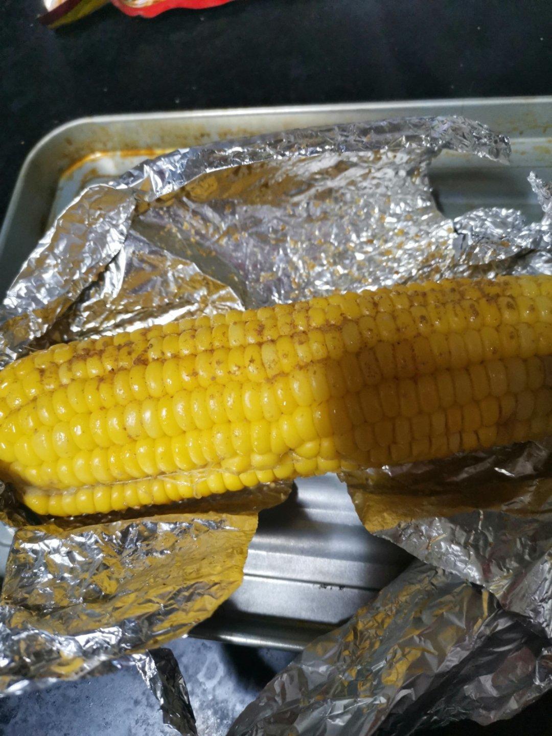 烤箱版原味烤玉米
