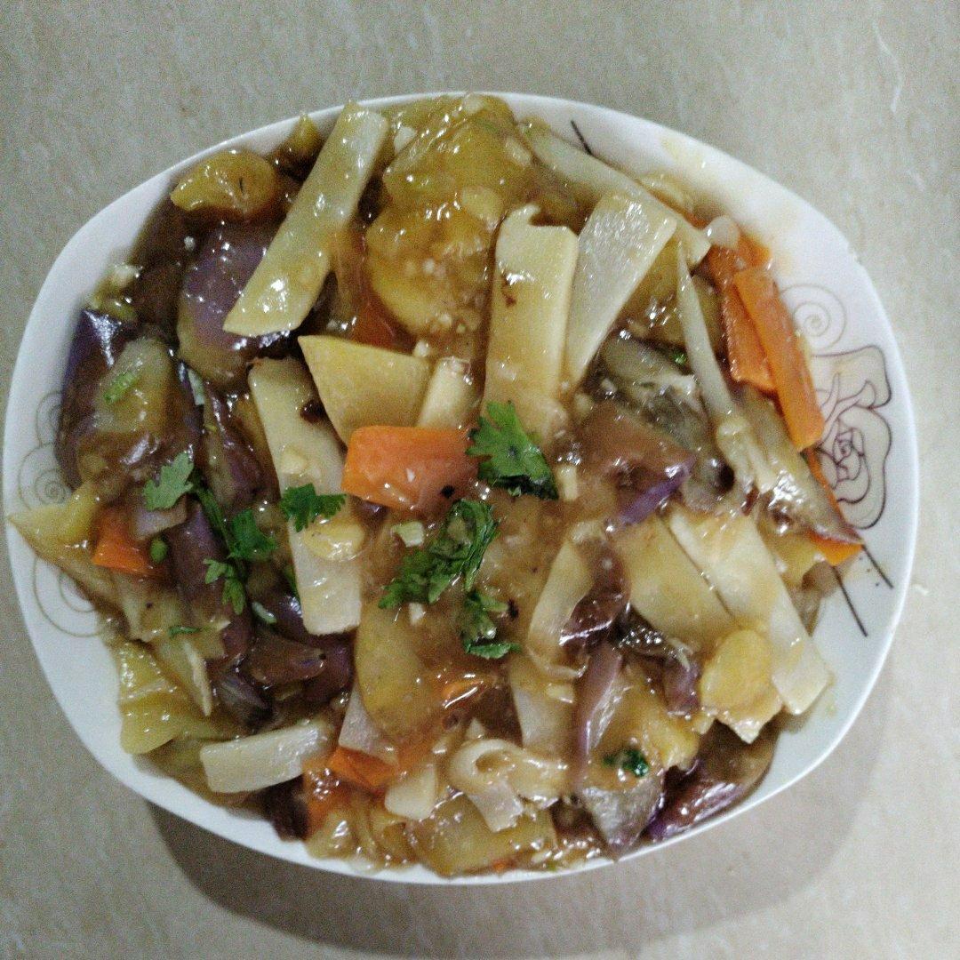 极简少油地三鲜