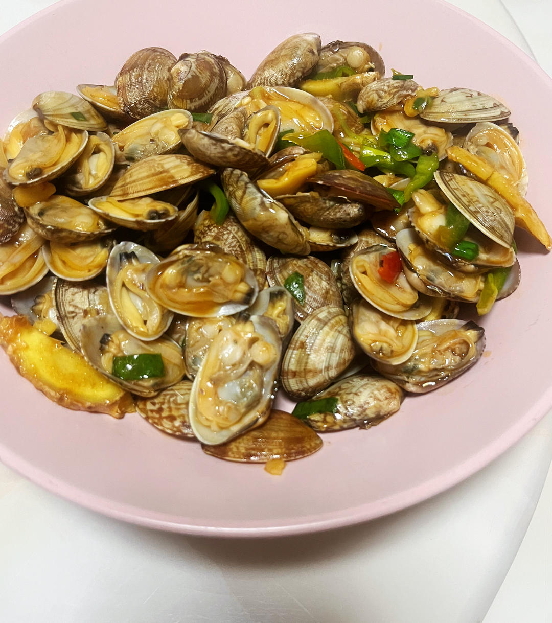 5分钟快手菜❗️秒杀路边摊爆炒花甲～好吃到爆