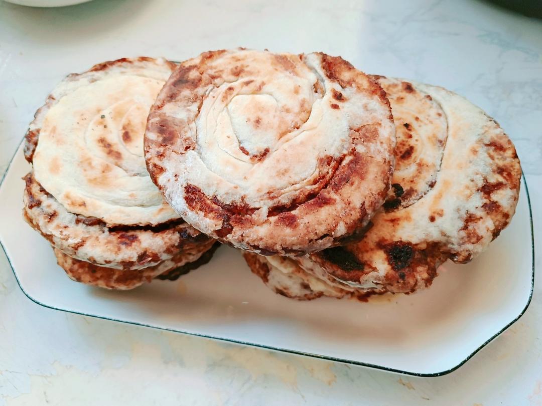 超松软的层层豆沙饼