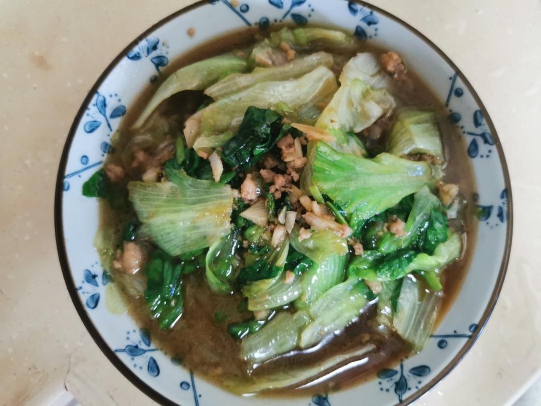 蚝油蒜蓉生菜