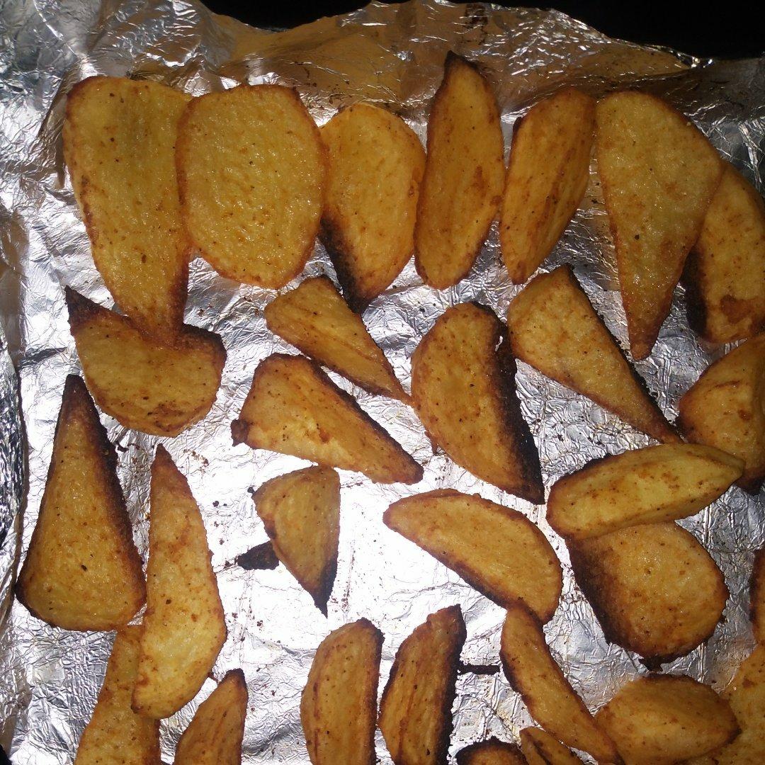 烤土豆、烤薯角