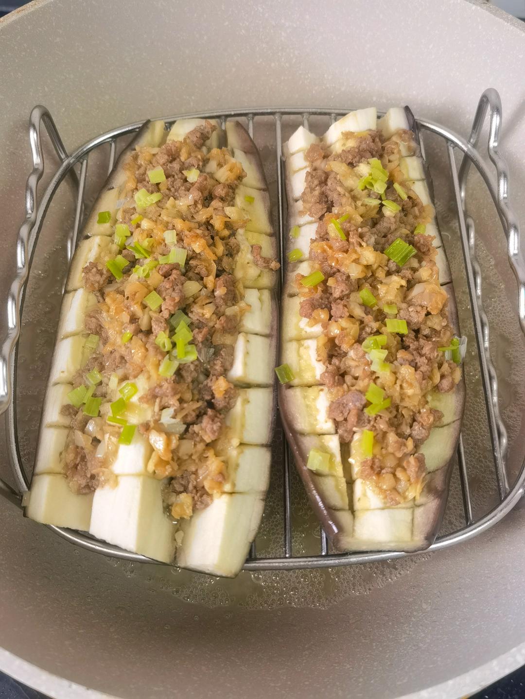 蒜蓉茄子，比烧烤摊的还好吃！