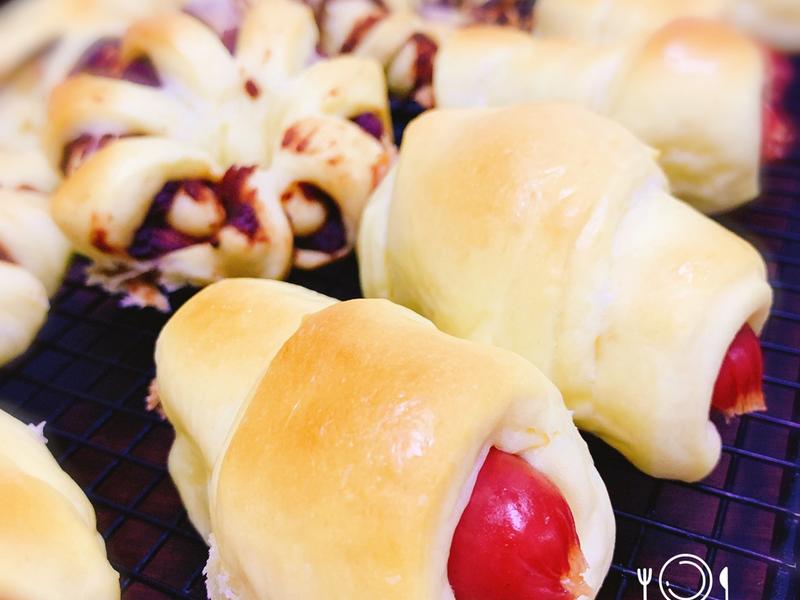 纯奶手撕吐司的做法 步骤1