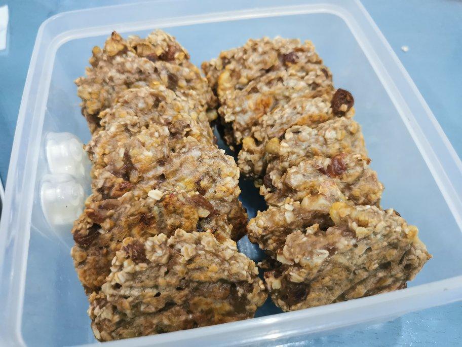 【在美味中减脂增肌】无糖无油无面粉香蕉燕麦巧克力软曲奇