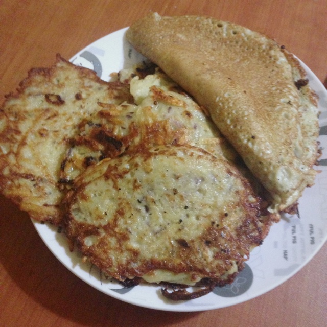 土豆洋葱饼Deruni（乌克兰）