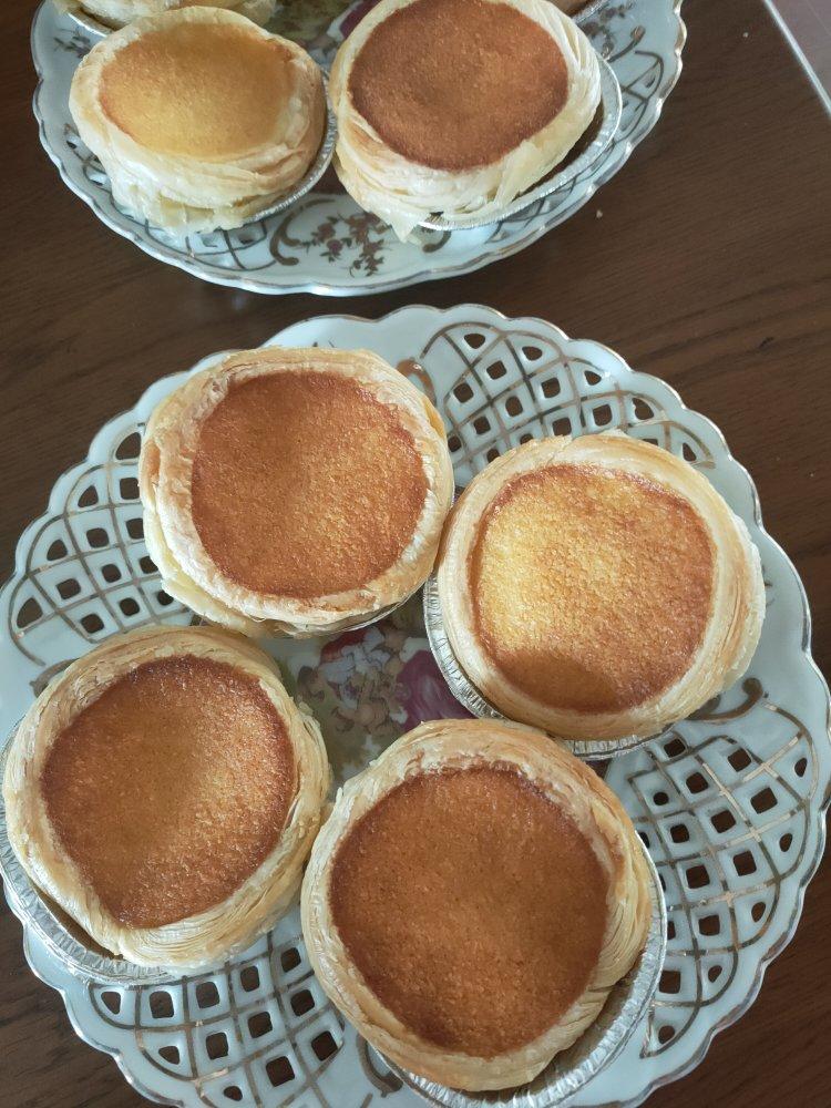 椰香浓郁酥的掉渣的椰蓉蛋挞