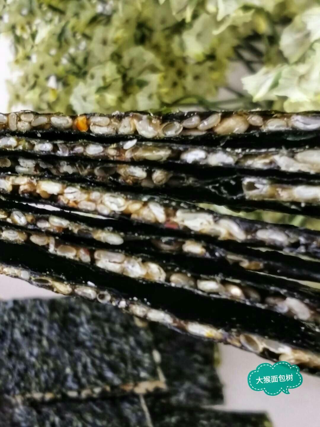 网红小零食～15种夹心海苔脆（婴儿版，儿童版，成人版）