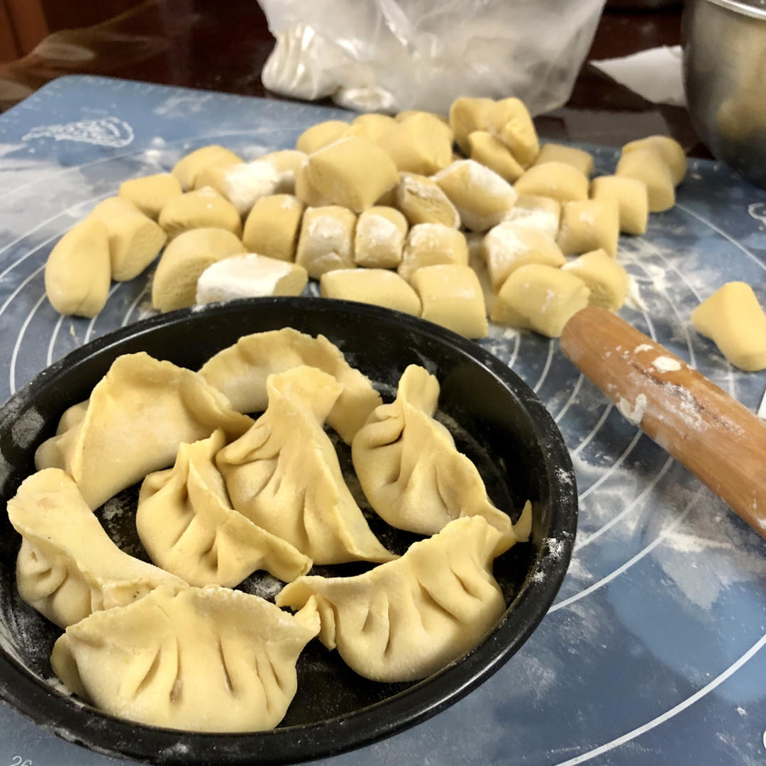 久煮不破的自制饺子🥟（也可做汤包，面包机版）