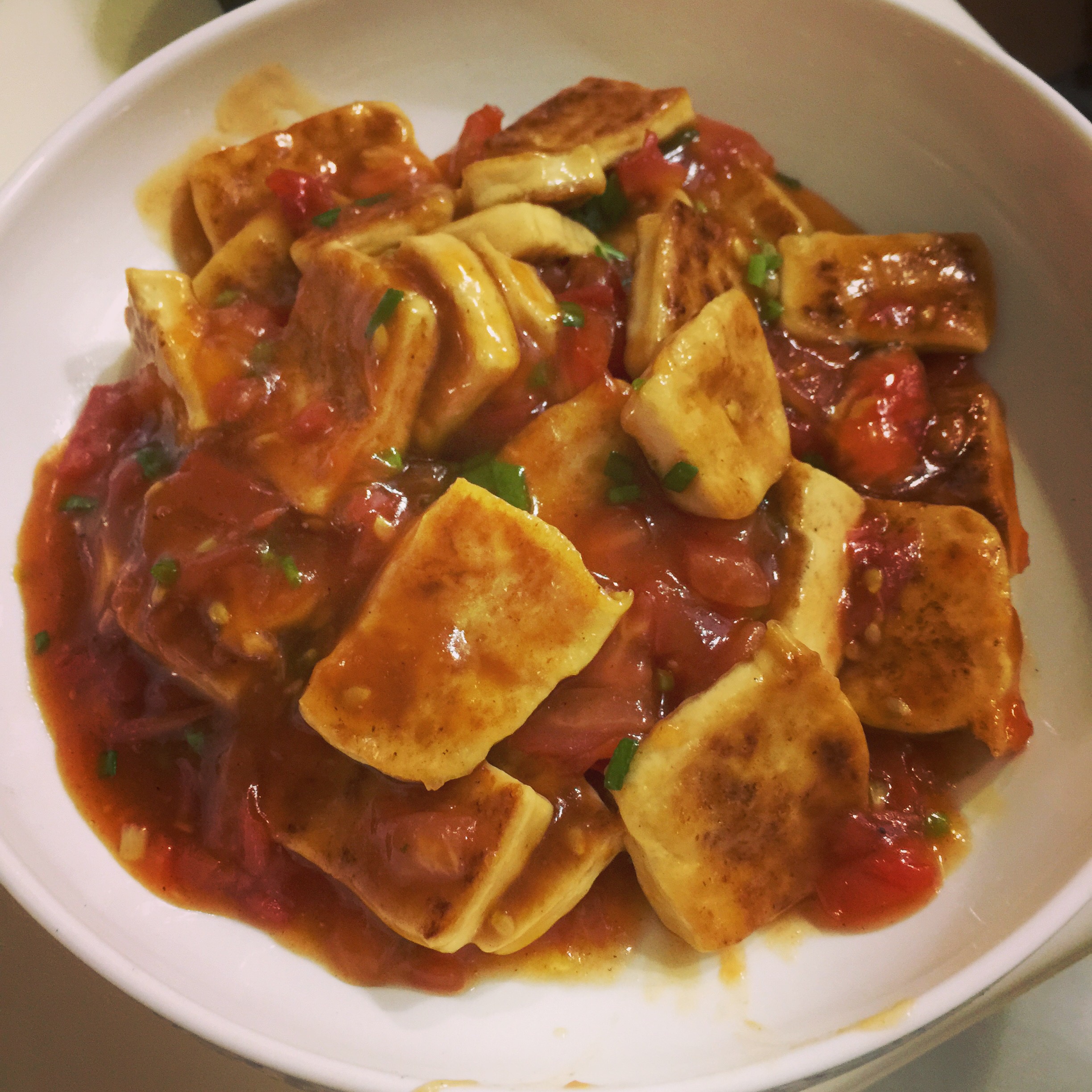 糖醋脆皮豆腐