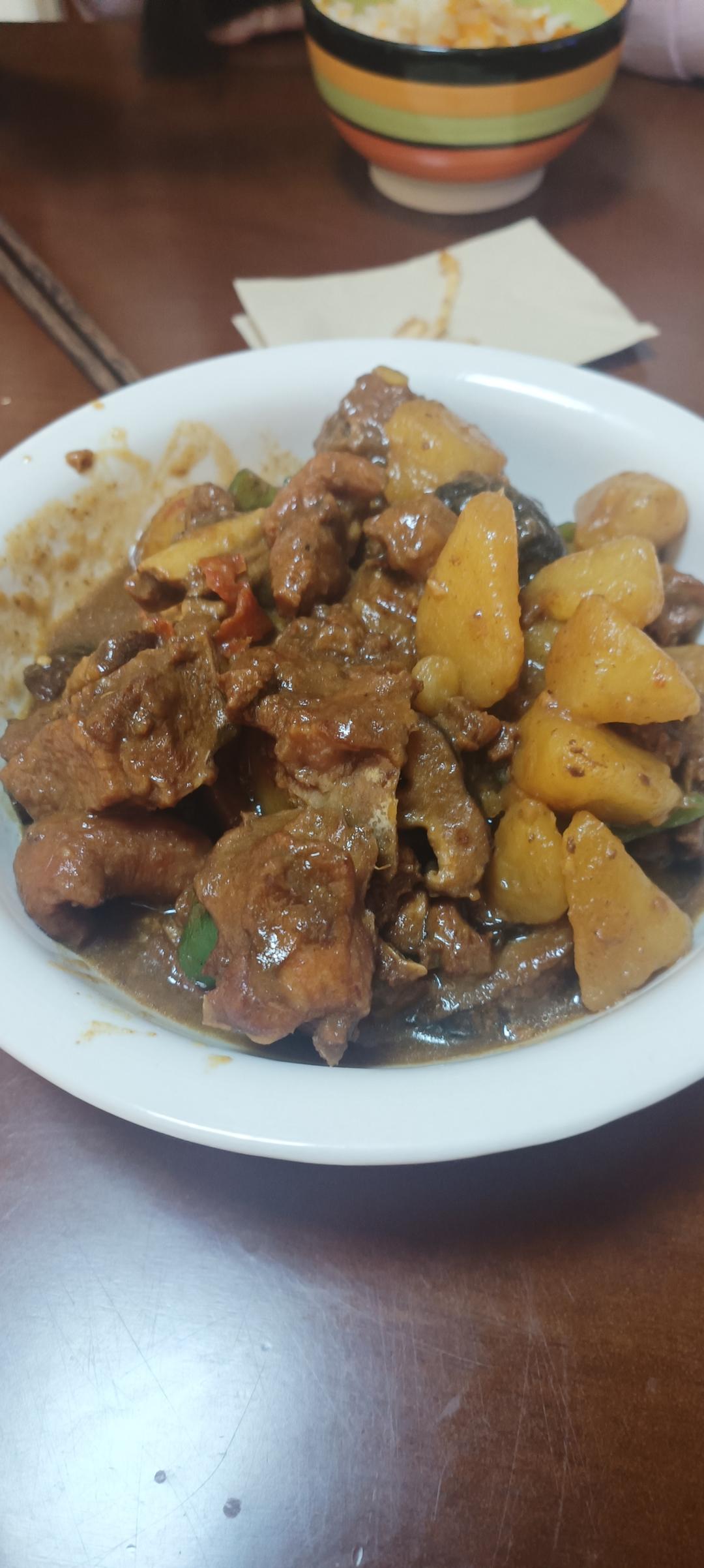 外卖第一名，简单在家做|黄焖鸡米饭