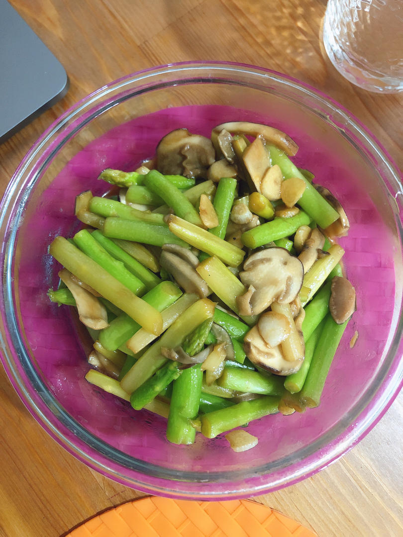 港式芦笋蘑菇