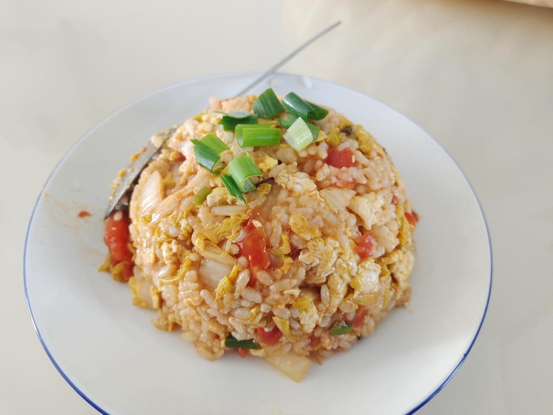 西红柿鸡蛋炒饭