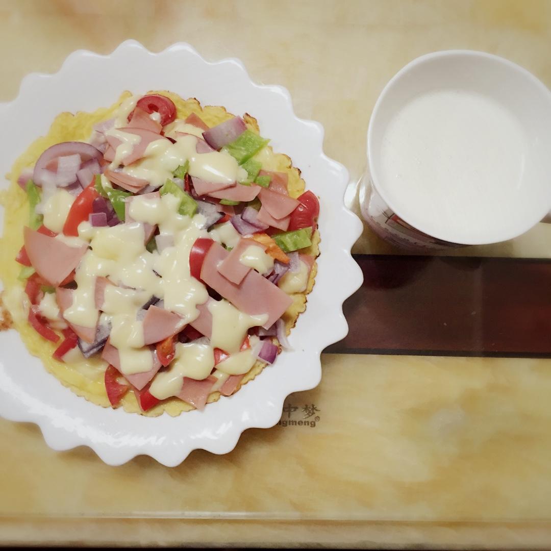 披萨蛋（快速早餐）