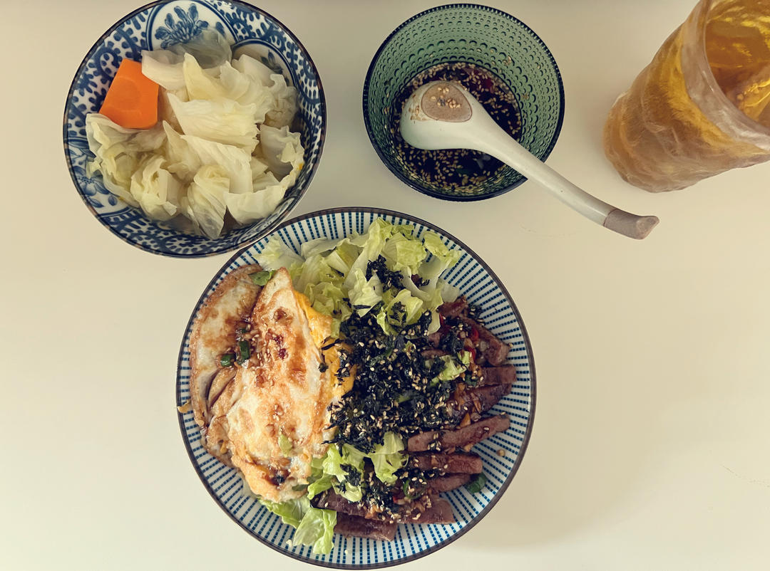 𓎩🥬生菜牛肉拌饭·又get一个好吃的拌饭
