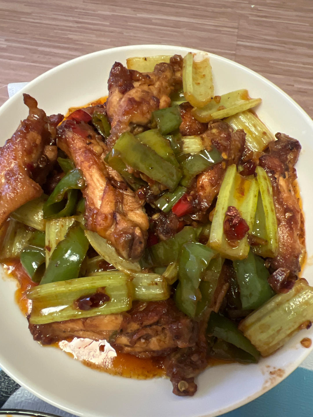 辣炒鸡翅