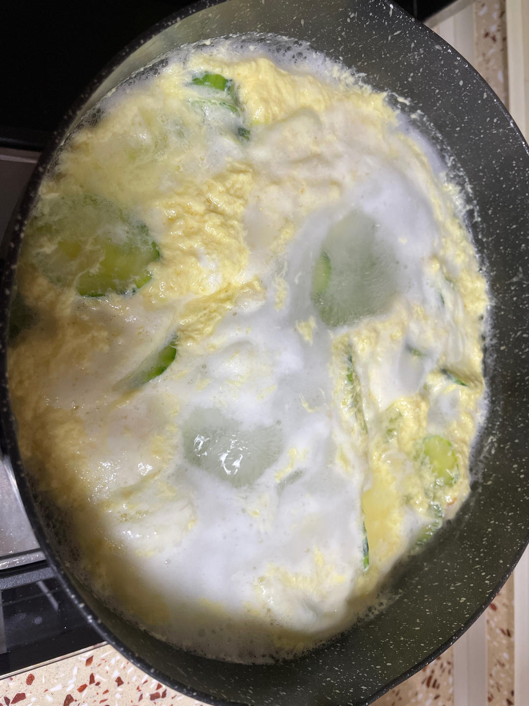 黄瓜鸡蛋汤