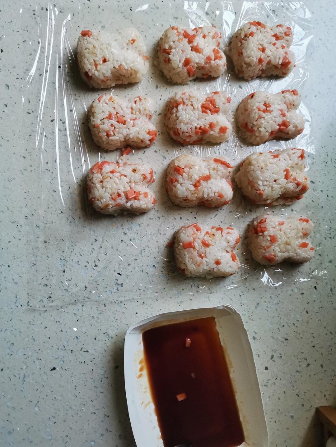 巨好吃的日式芝士饭团㊙️消耗剩米饭