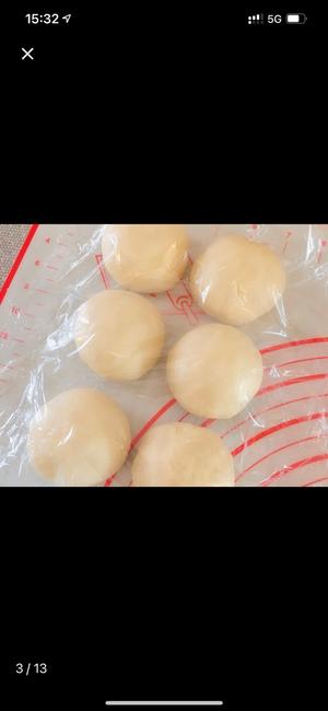 烤肠肉松海苔面包的做法 步骤3