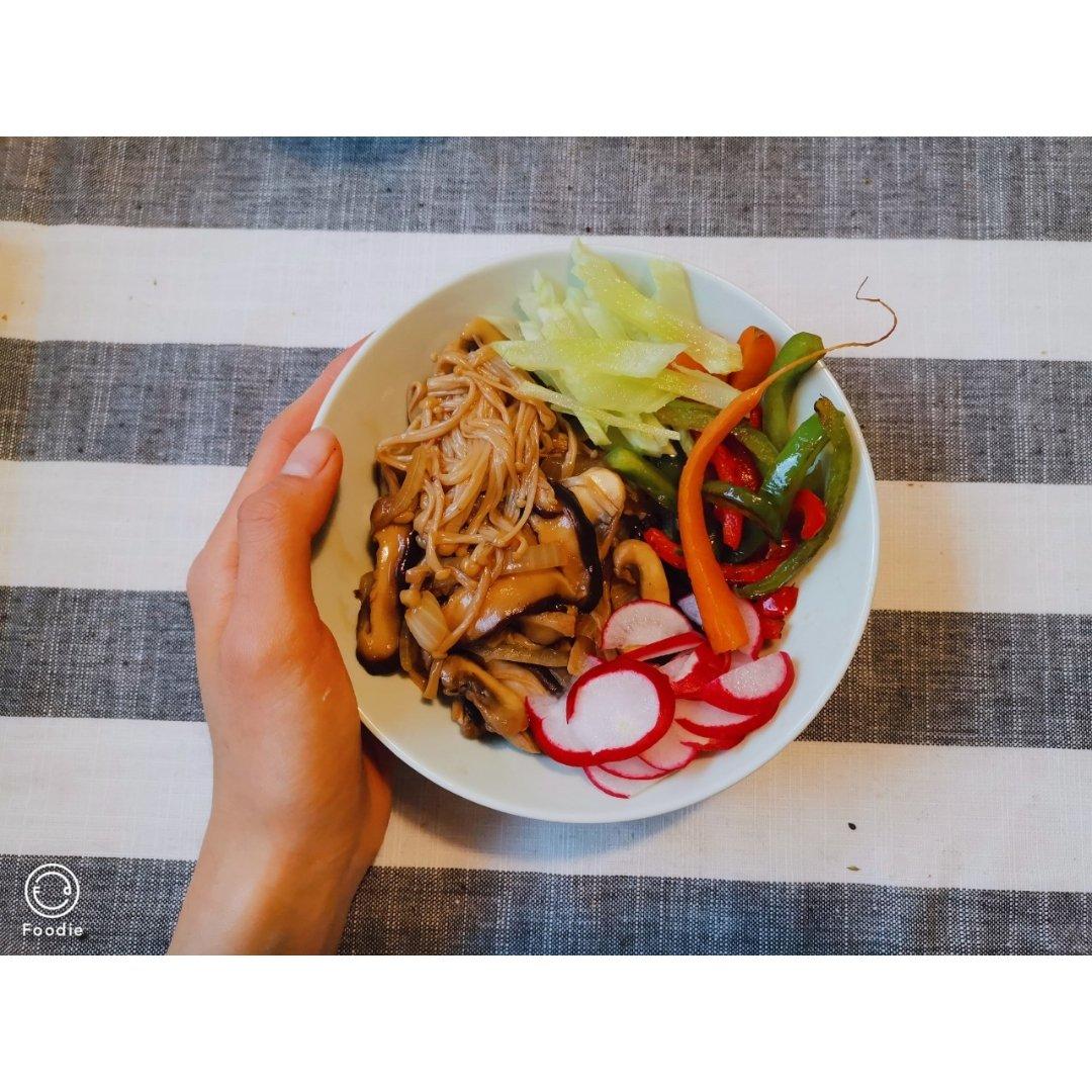 和风蘑菇饭（很适合做便当）