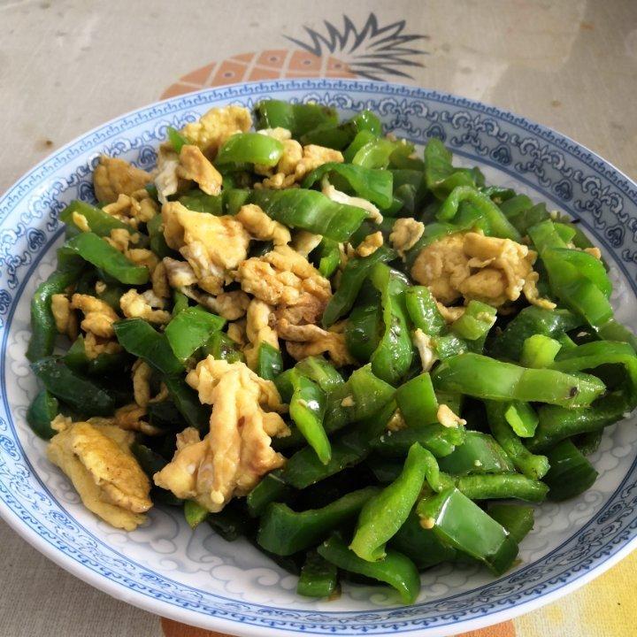 青椒炒蛋