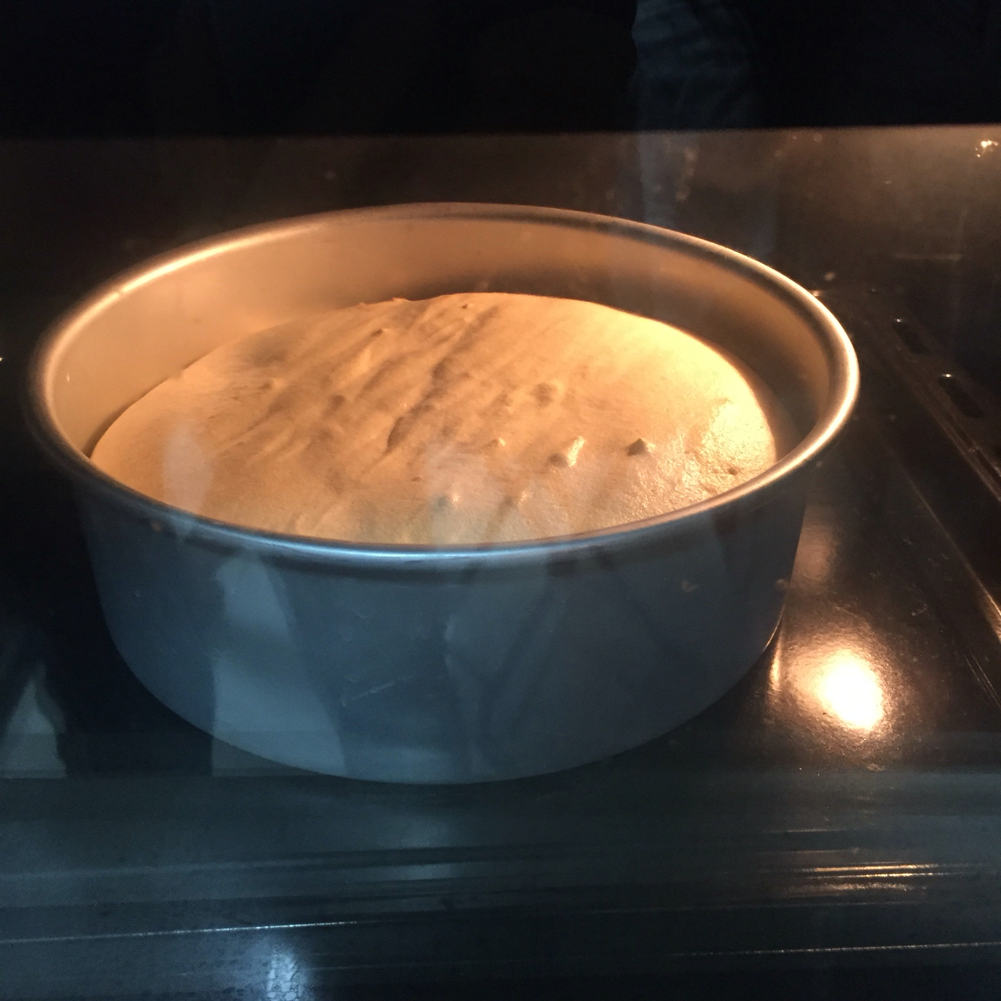超简单完美戚风蛋糕（6寸2蛋）附打发、翻拌、脱模视频