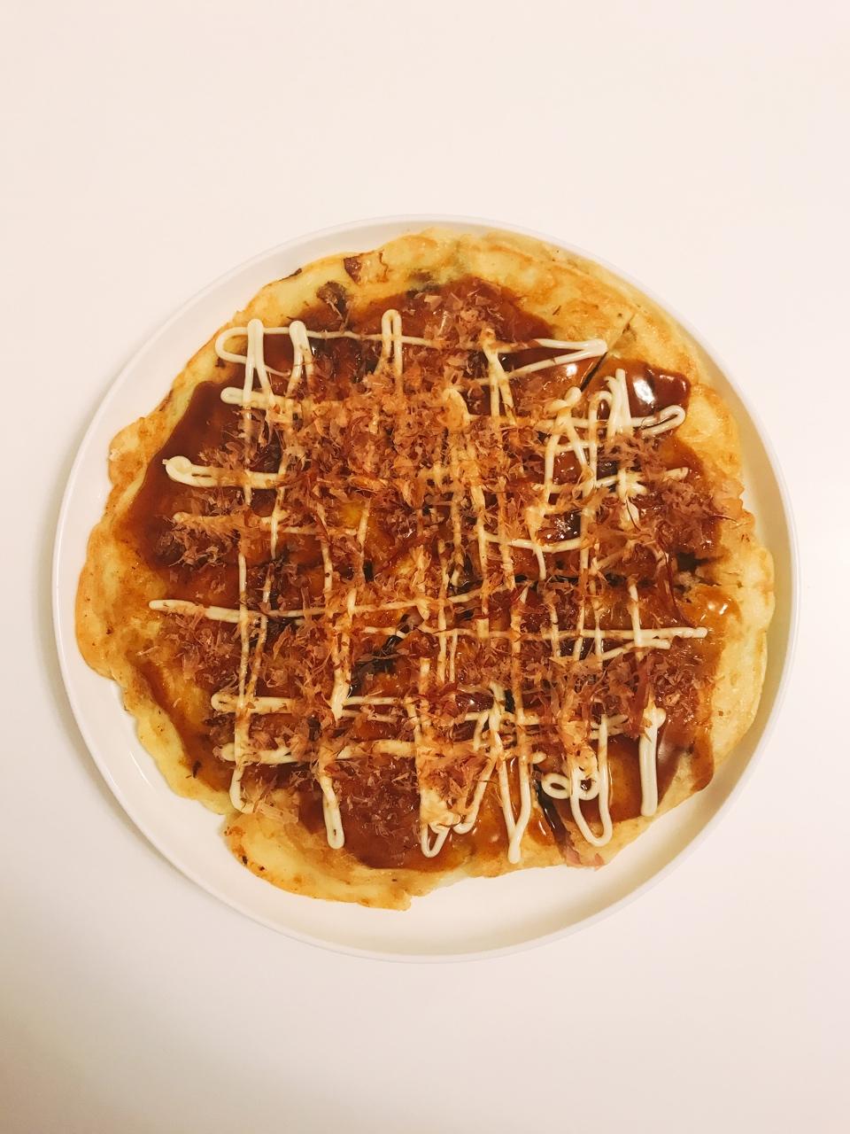 大阪烧 (Okonomiyaki)
