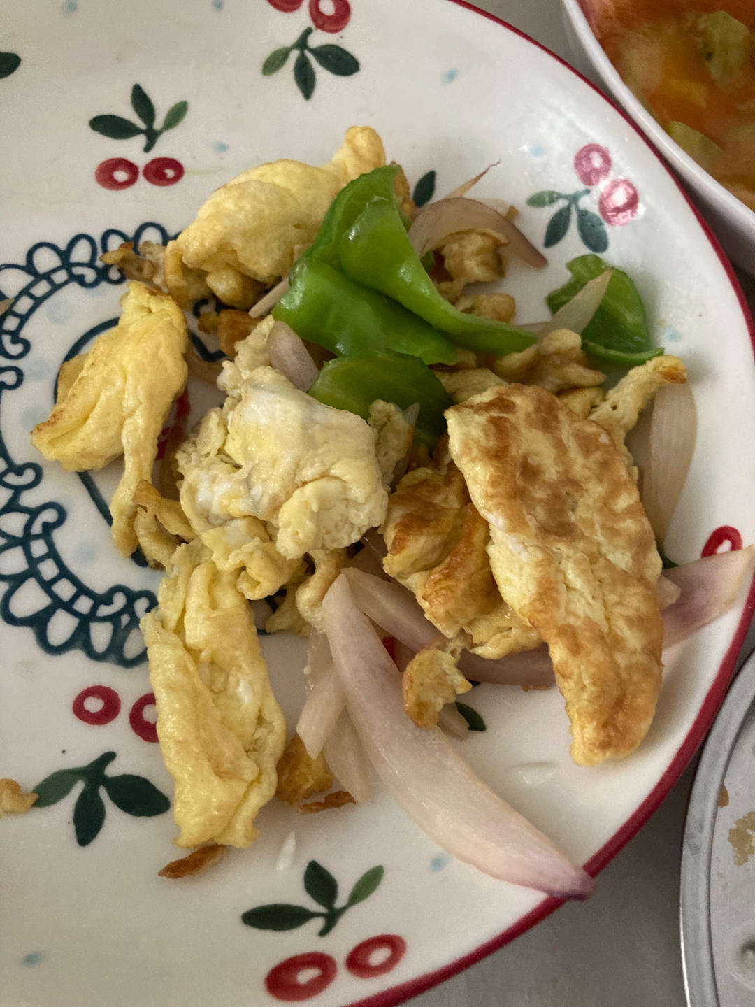 洋葱炒鸡蛋
