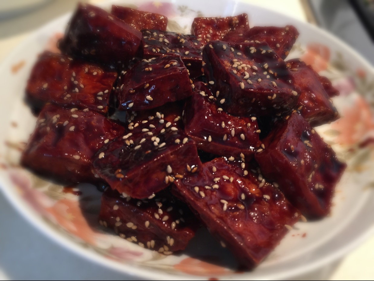 蜜汁豆干