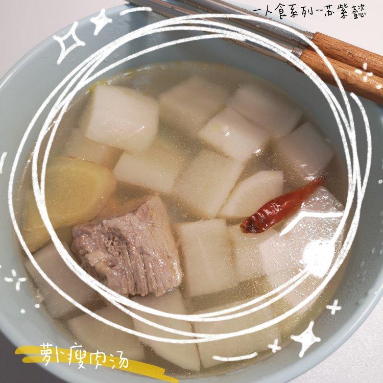 青榄萝卜瘦肉汤