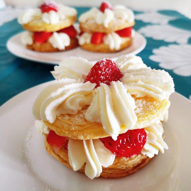 《Tinrry+》超级快手版本的拿破仑！用蛋挞皮轻松就能做出来~