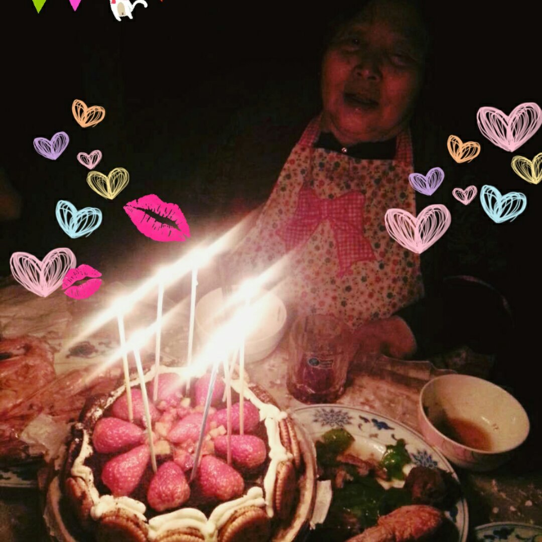 奥利奥水果奶油蛋糕