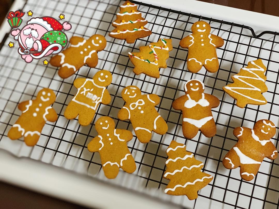 【圣诞】法式姜饼人饼干~姜糖饼干
