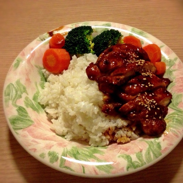 日式照烧鸡排饭