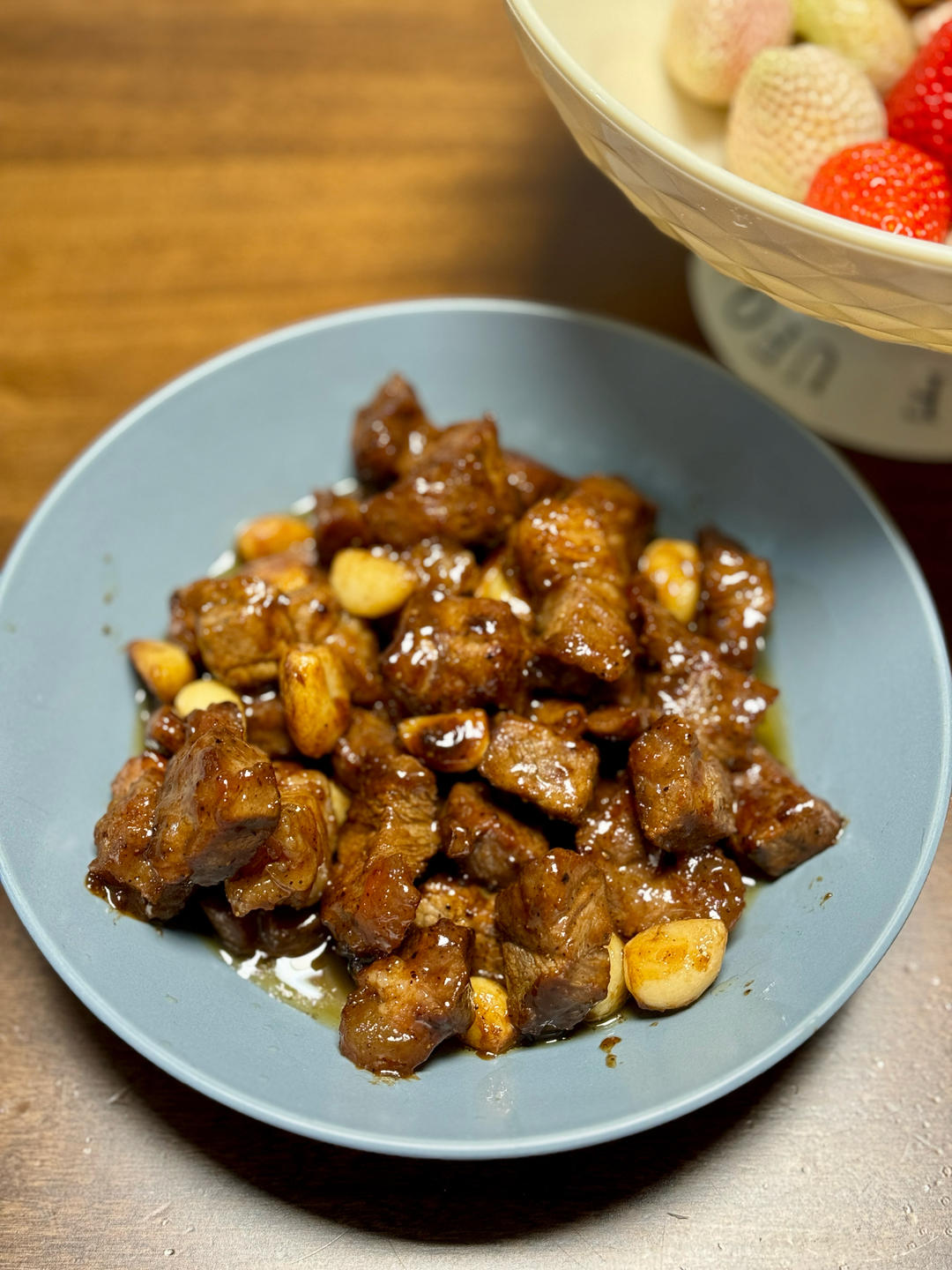 好吃到舔盘的蒜香黑椒牛肉粒