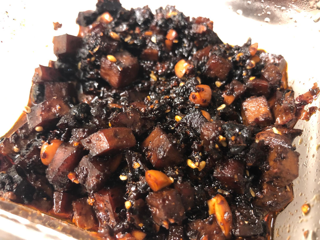 面浇头，饭遭殃，夹馍神器——八宝香辣酱【净素版】