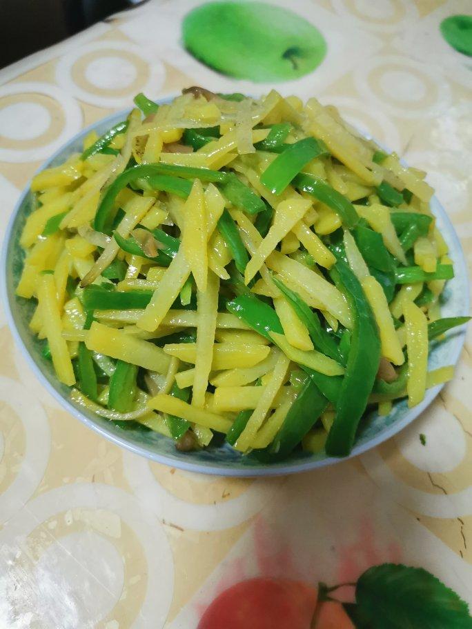 青椒土豆丝