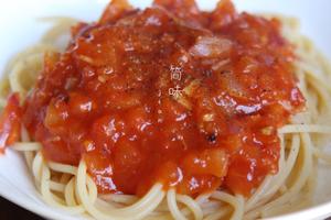 简单正宗西红柿🍅意大利面的做法 步骤6