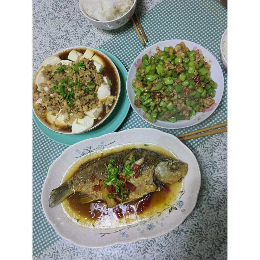 肉末蒸豆腐