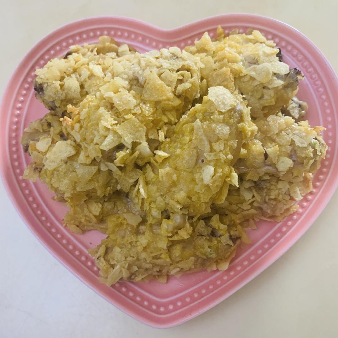【薯片鸡翅】