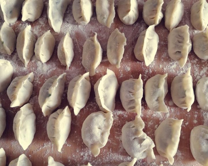 韭菜鸡蛋馅饺子