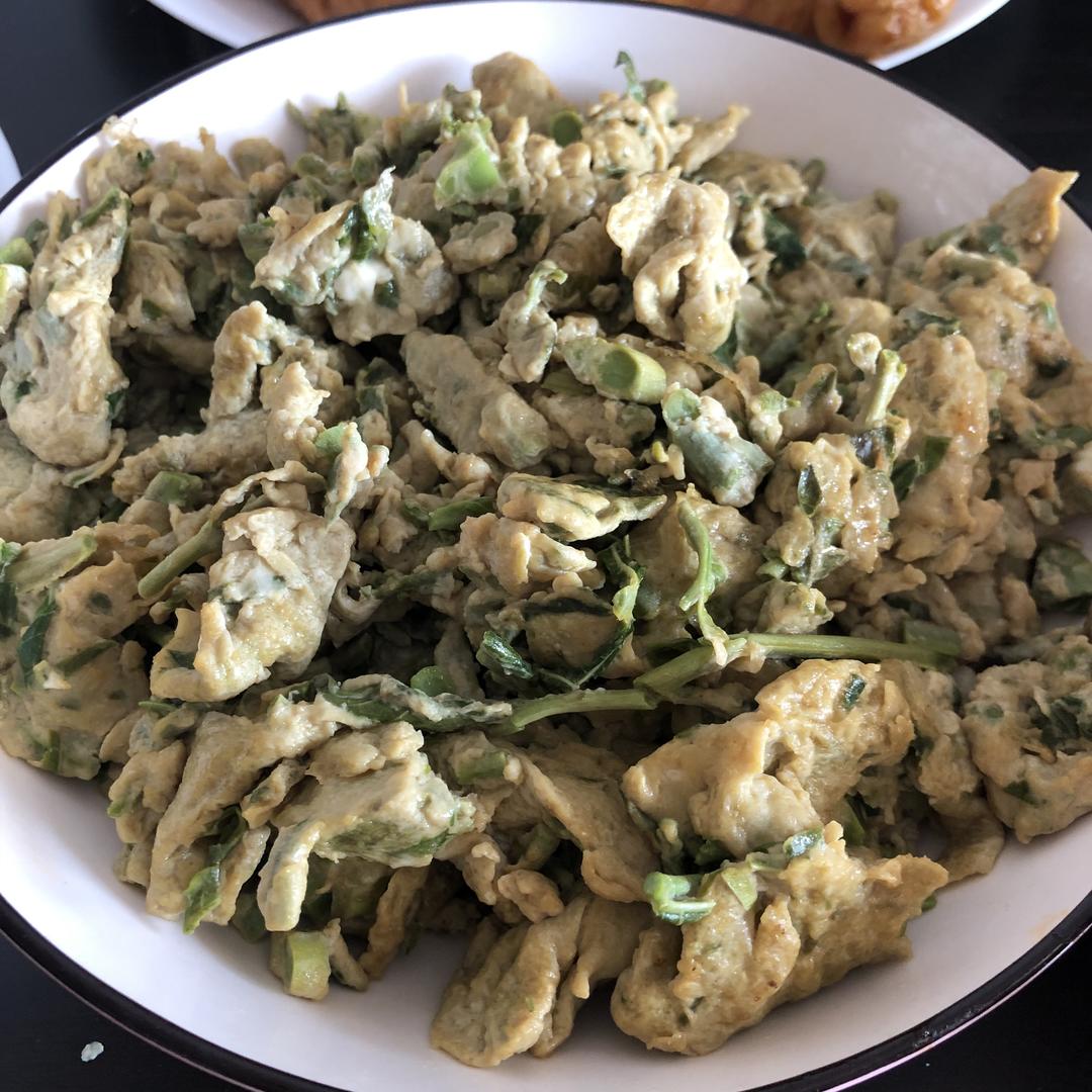 巨香的香椿炒鸡蛋