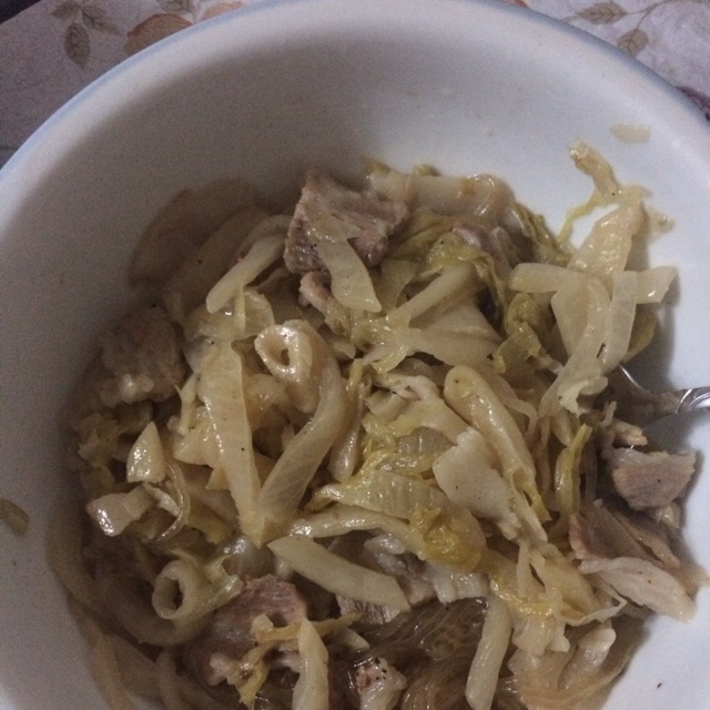 酸菜白肉炖粉条