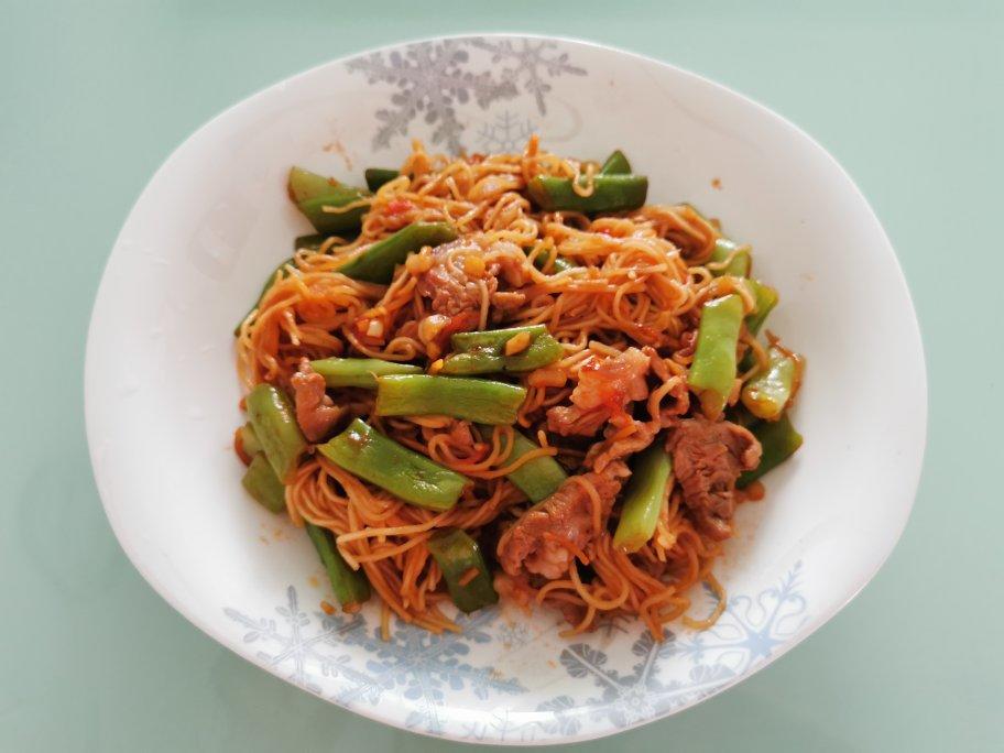 芸豆焖面（附万能的腌肉不老的办法）