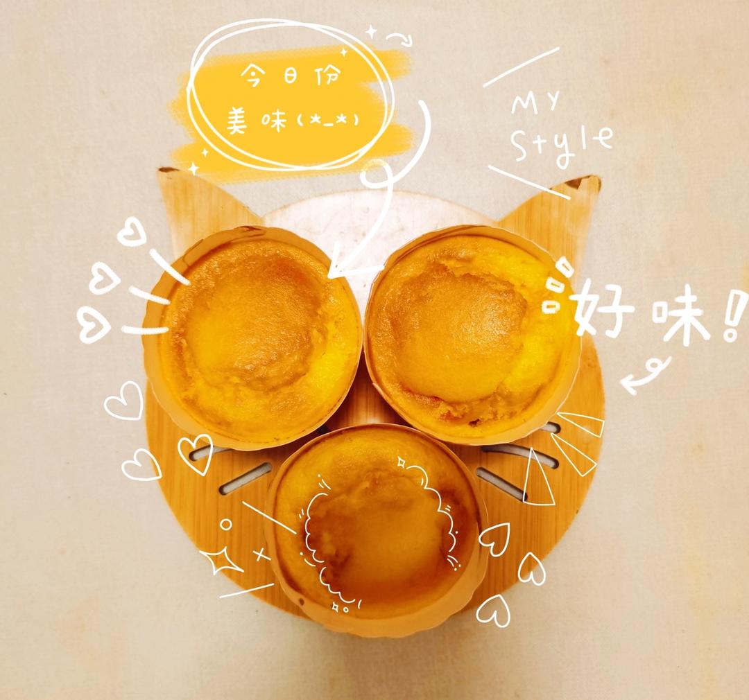 空气炸锅一人食——快手低糖酸奶蛋糕