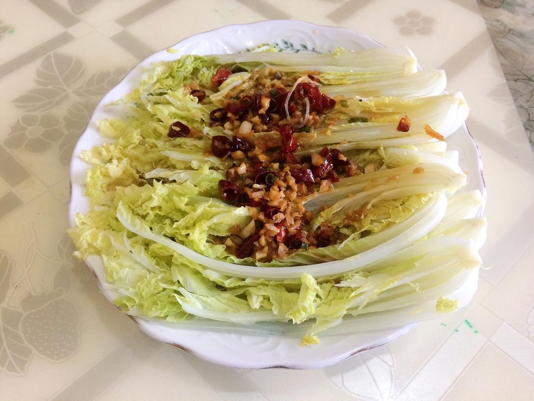 蒜蓉粉丝蒸娃娃菜