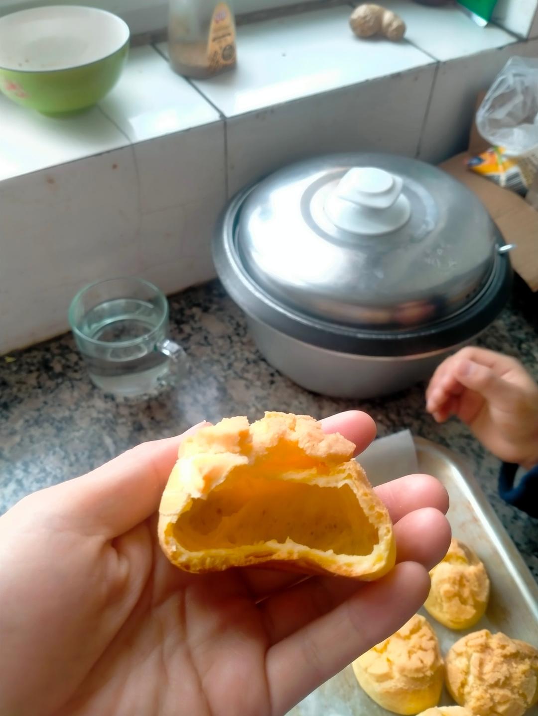 酥皮泡芙新手一次成功（附卡仕达酱做法）